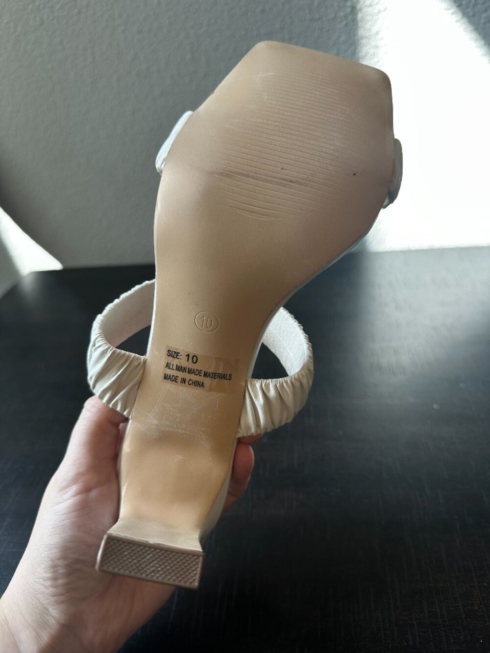Lulus - Cloyaa High Heel Sandals (Off White) - Picture 11 of 11
